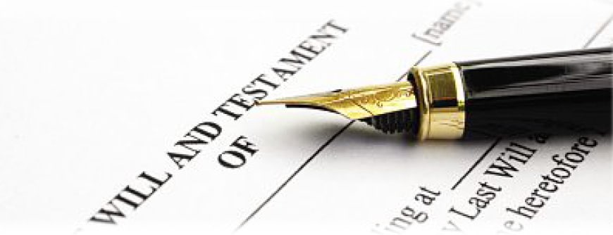 Image of pen on will